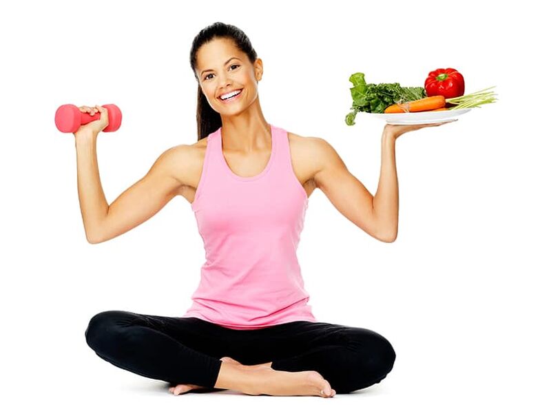 Η σωματική δραστηριότητα και η σωστή διατροφή θα σας βοηθήσουν να πετύχετε μια λεπτή σιλουέτα